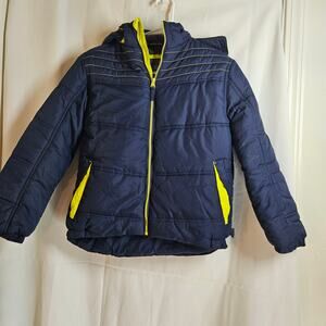 Protection System boy's navy Bubble Jacket Size 10/12